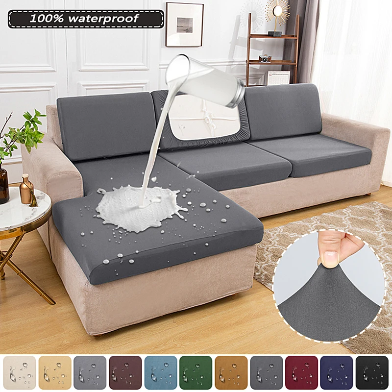 Waterproof Sofa Cover Stretch Seat Cushion Covers Sofa Slipcover