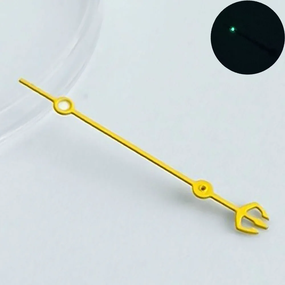 Premium Glow-in-the-Dark Watch Pointer - Blue/Green/Black Customizable Second Hand
