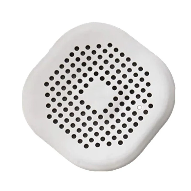 Kitchen Sink Filter Silicone Square Floor Drain Sticker Bath Bathroom Hair Anti-blocking Suction Cup