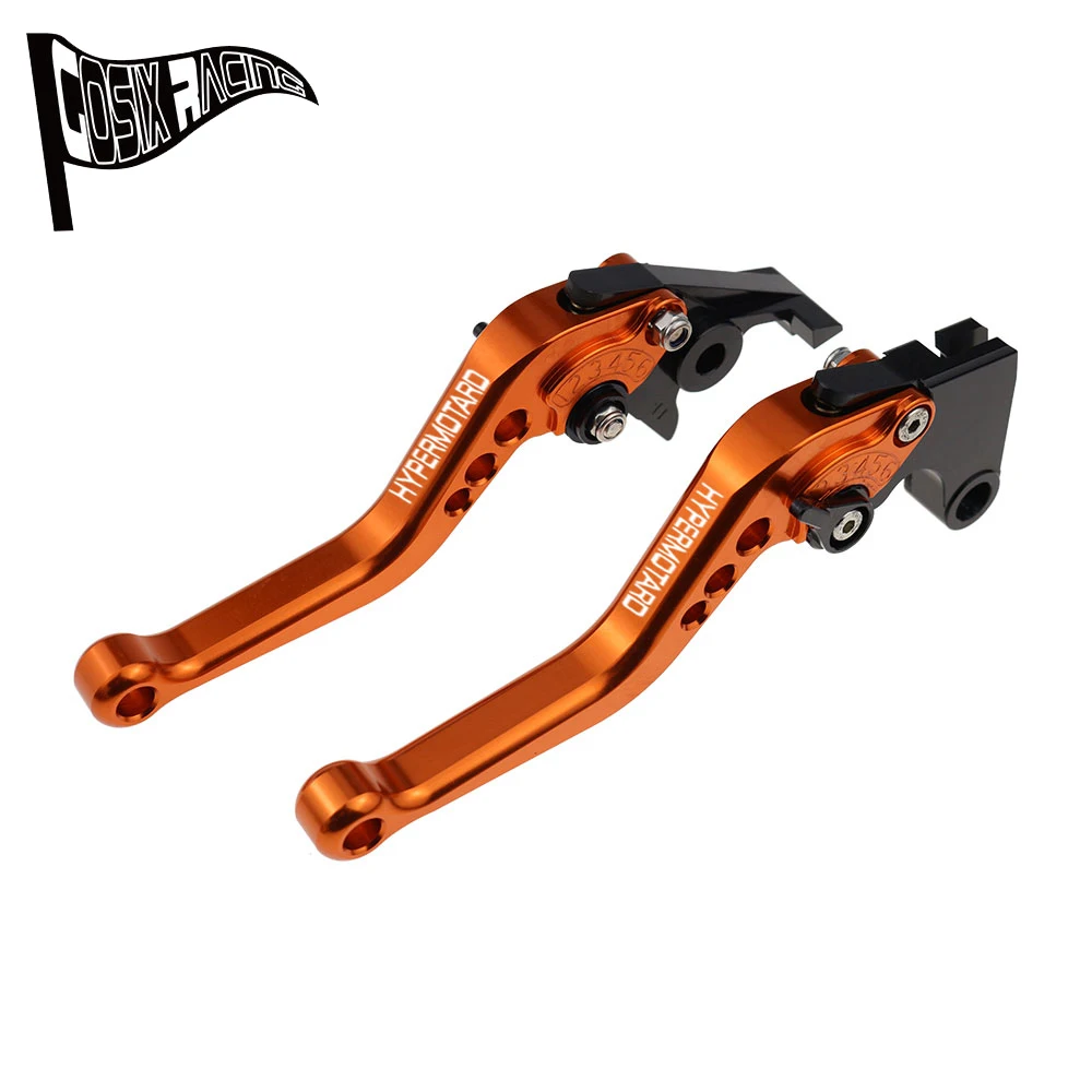 짧은 브레이크 클러치 레버 세트, HyperMOTARD 821 HyperStrada 13-15 HyperMOTARD 939 Strada 16-17 오토바이 CNC 액세서리