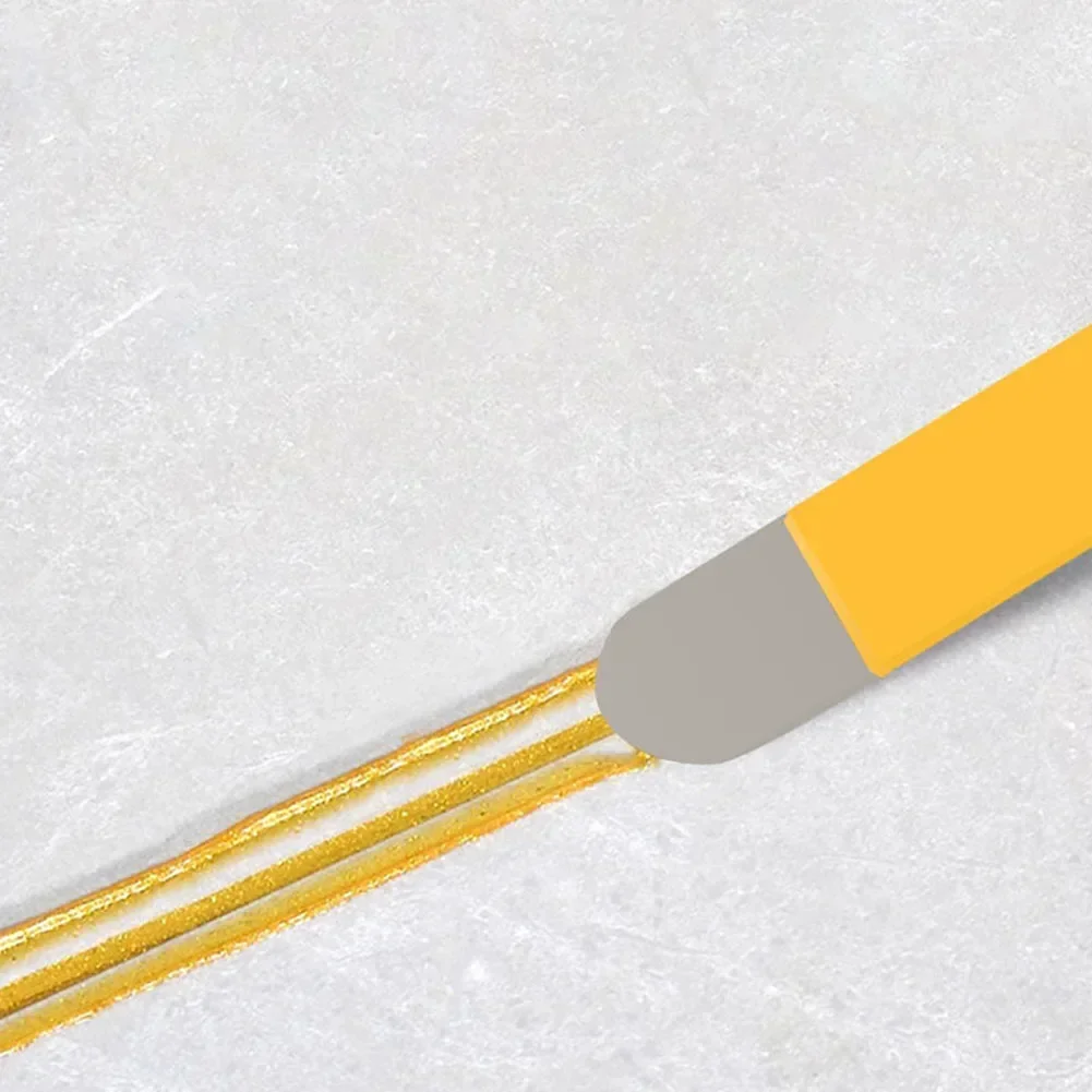 Steel Seam Scraping Tool Glue Residual Shovel Pressure Seam Stick Ceramic Floor Tile Grout Construction Tool 1PC plastic chisel scraper