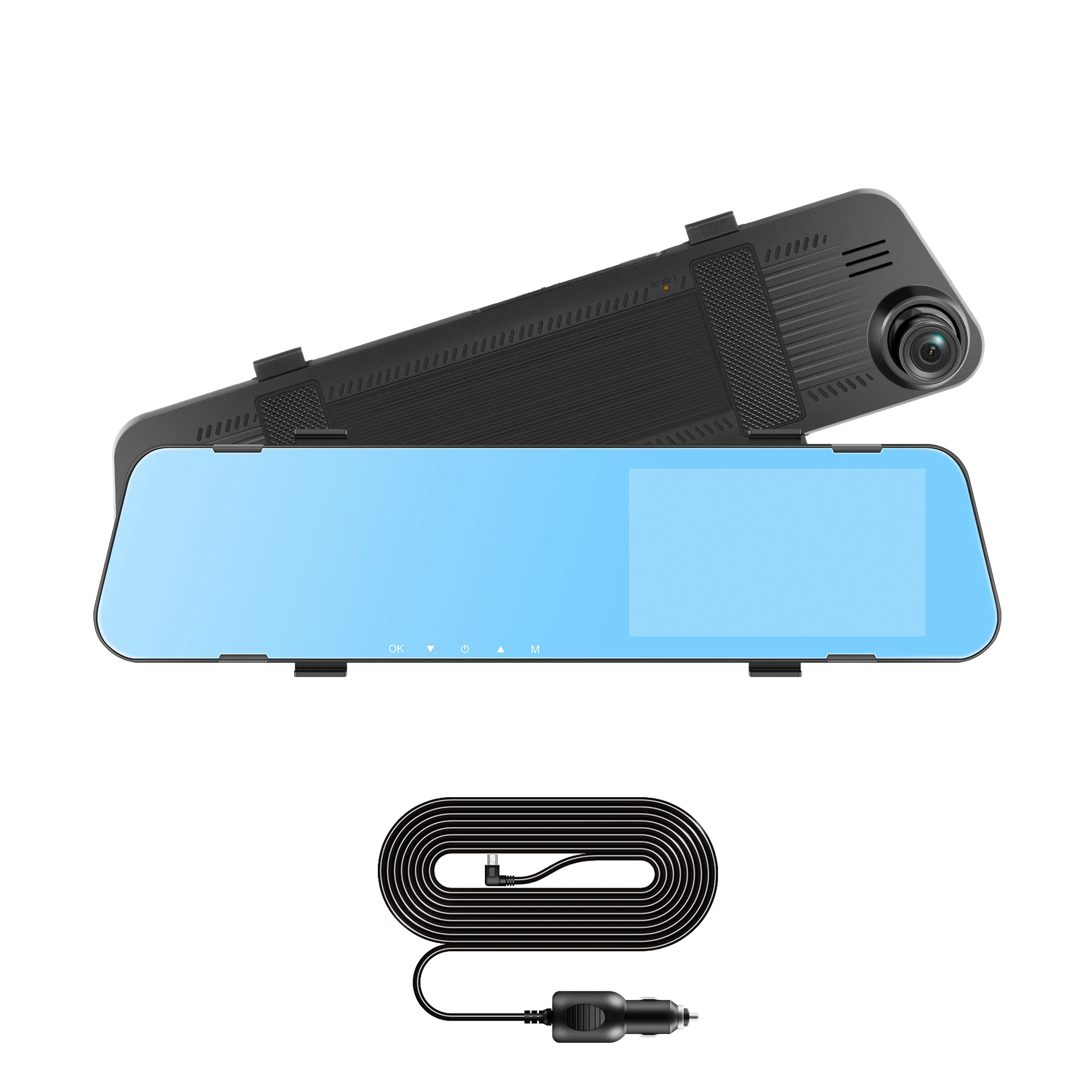 4.5In 24H Mirror Recorder Full HD 1080P Mirror Car Dash Cam Dual Lens Video Recorder Driving Black Box Car DVR Dash Camera Cycle backup camera mirror DVR/Dash Cameras