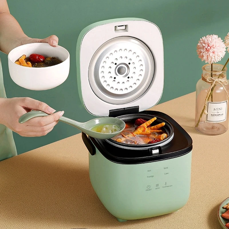 Bear Mini Rice Cooker 1.6L Dormitory Household Rice Cooker Baby Cooker  Multi Functional Intelligent Reservation for 1-3 Persons - AliExpress