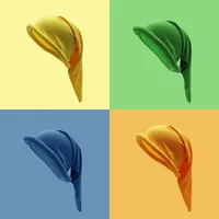 7color Toddler Dwarf Hat for Kid Christmas Elf Costume Fairy Tale Dwarfs Cosplay for Halloween Carnival Party Kids Accessories 1