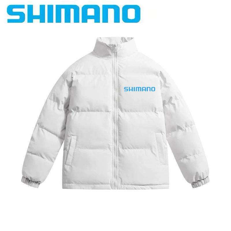 SHIMANO Men's Goose Down Jacket , Winter Fishing Suit, Warm, Snow Skiing, Mountain Climbing, Hunting Sportswear