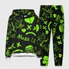 Rapper Lil Peep 3D Print Hoodies Pants Suit Men Women Hip Hop Tracksuit 2pcs Set Oversized Jogger Outfits Fashion Men's Clothing 2