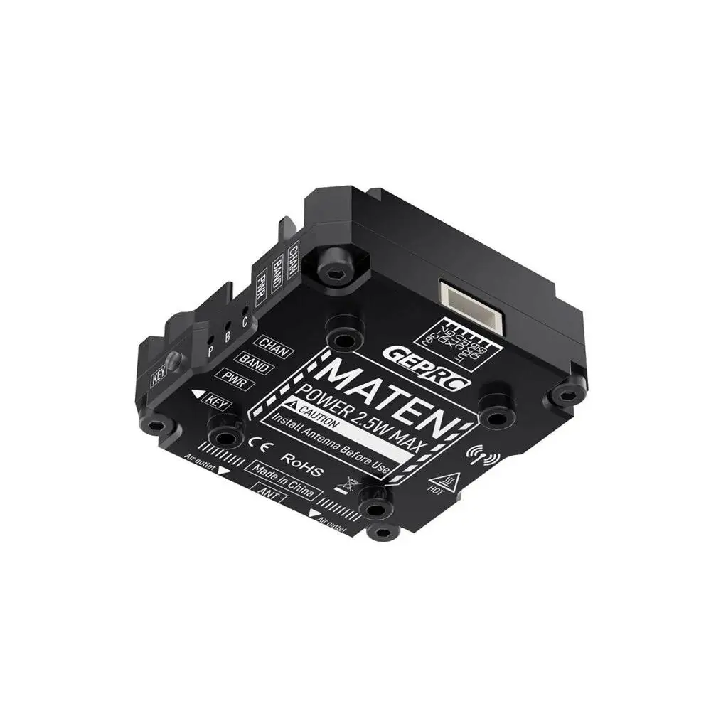 GEPRC MATEN 5.8G 2.5W VTX PRO Transmetteur FPV Aluminium pour Drone Course