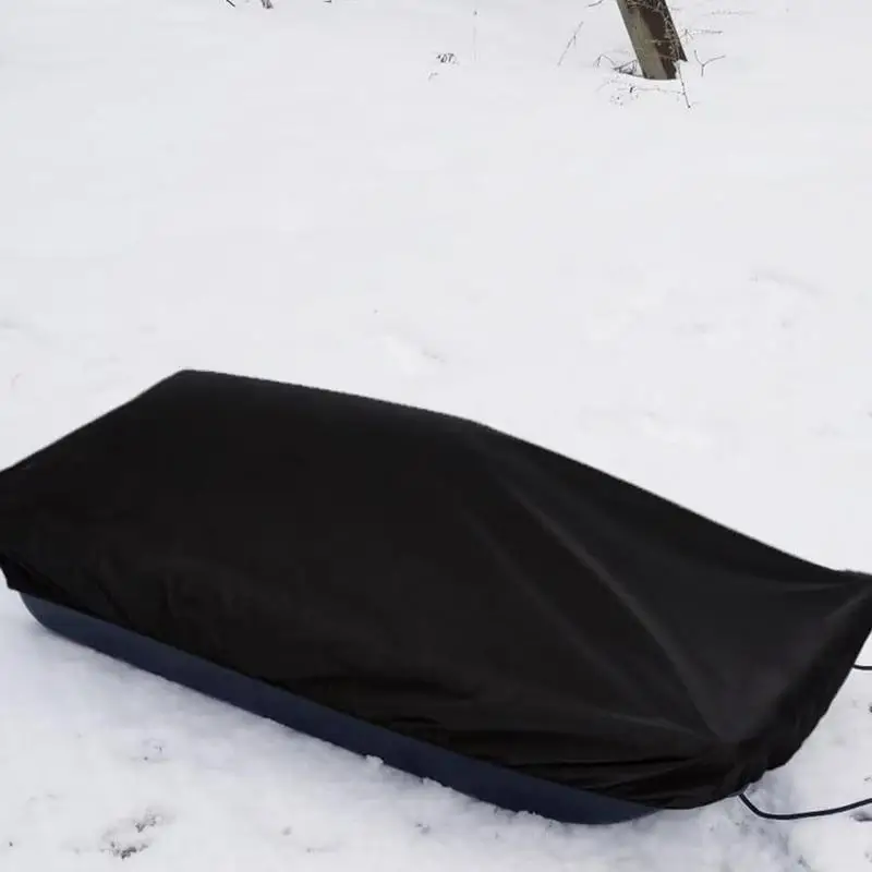 Ice Fishing Shelter Sled Cover Travel Cover Sled Heavy Duty Storage Organizer Protective Sleeve Oxford Cloth covers