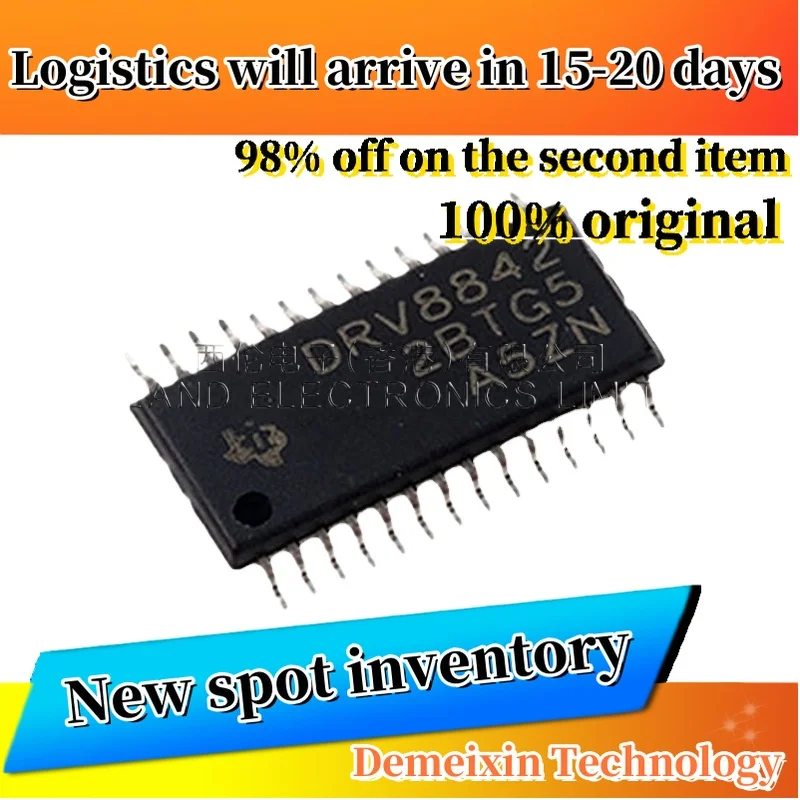 10PCS  DRV8842PWP DRV8842PWPR logo DRV8842 HTSSOP-28 100% original inventory