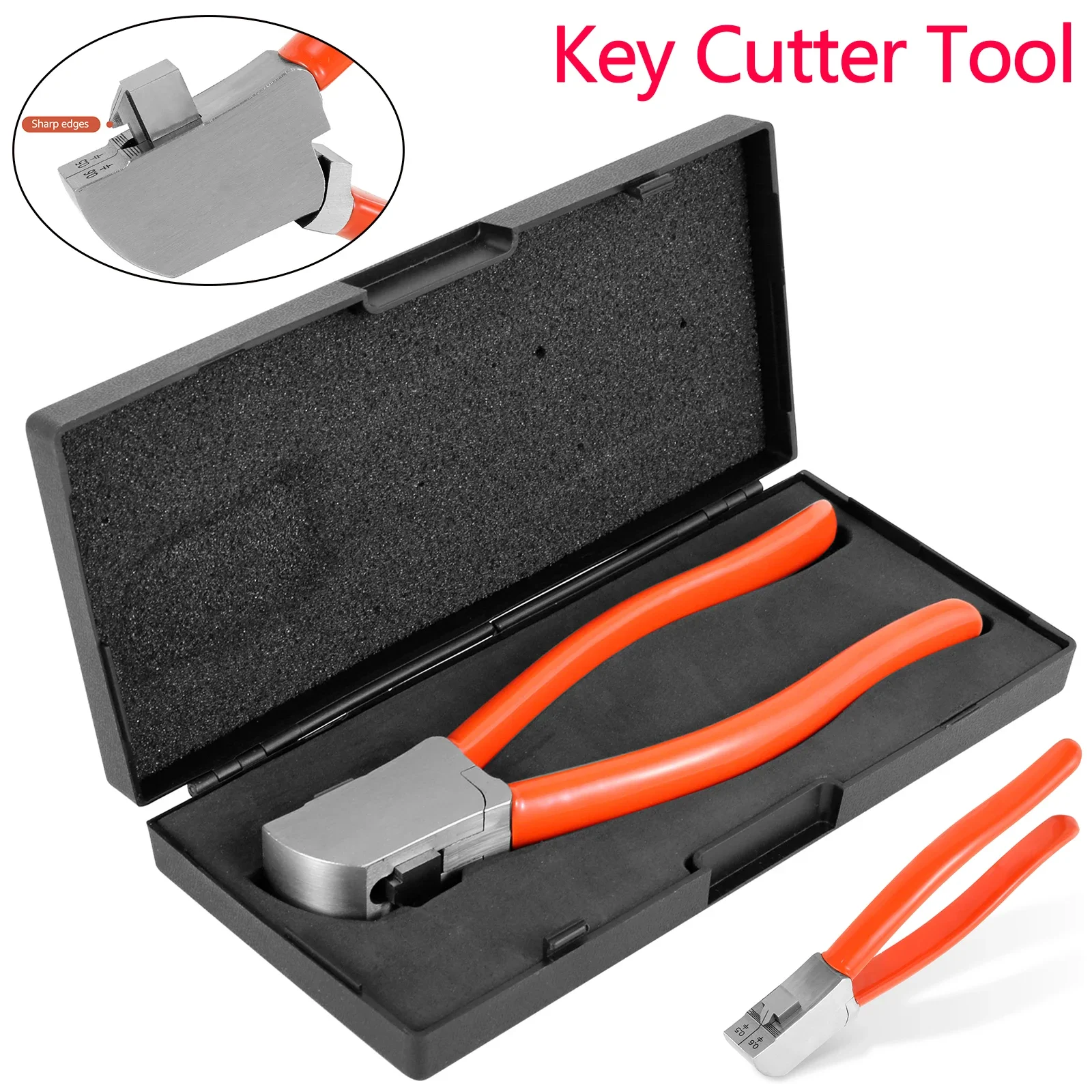 Key Cutter Portable Key Cutter Locksmith Car Key Plier Auto Key Cutting Machine Alloy Steel Door Key Cutters Locksmith Tools