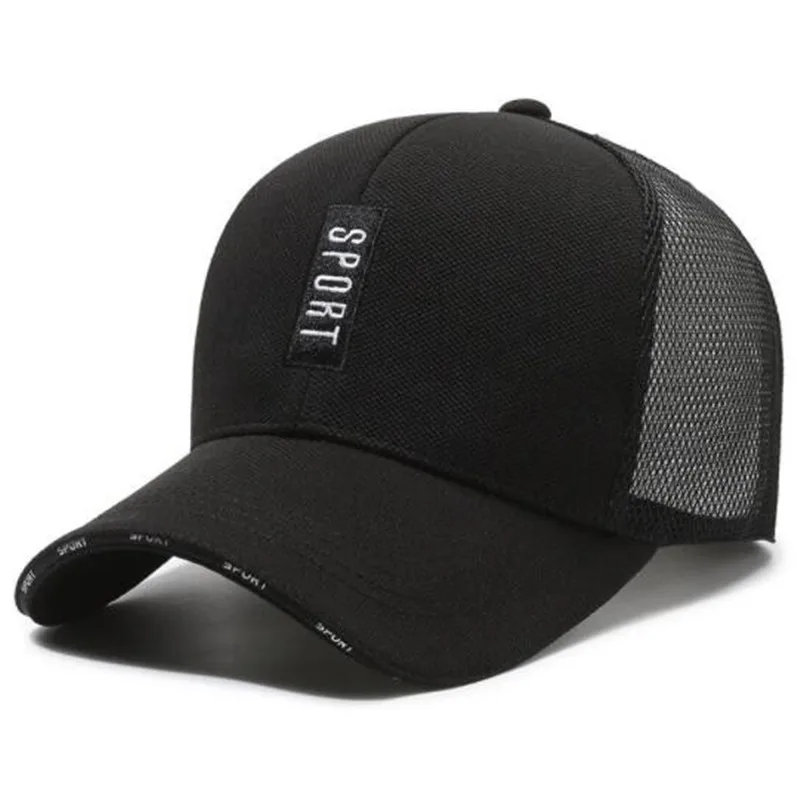 

Snapback Cap Summer Men's Caps Breathable Mesh Baseball Cap Sunscreen Fishing Cap Women's Hat Casual Sports Cap Free Shipping
