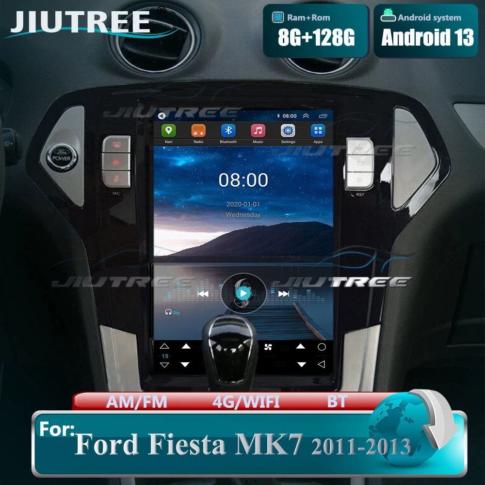 

Car Radio Android 13 For Ford Mondeo mk4 Galaxy A/C 2011-2015 Multimedia Player Wifi Carplay Stereo RDS Autoradio GPS Navigation