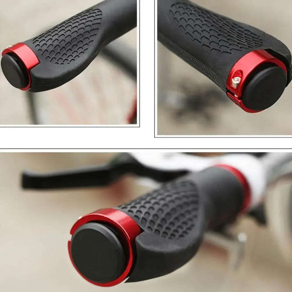Ergonomic Non Slip Rubber Bicycle Handles for Mountain Bikes