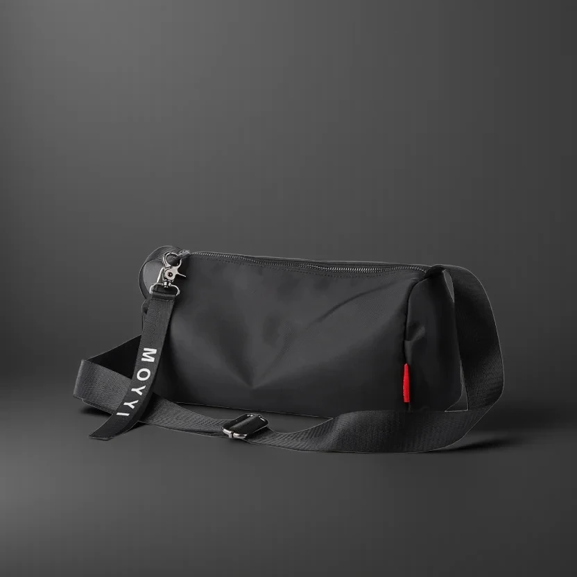 Men's Trendy Messenger Shoulder Bag Student Sports Waterproof Crossbody Sling Bags Leisure Design for Outdoor Solid Lightweight 3