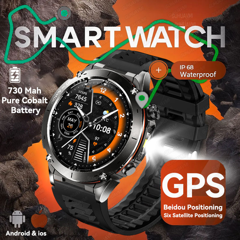For HUAWEI New Original Premium GPS Smart Watch Ultra HD AMOLED Display GPS BT Call 10ATM Waterproof Smart Bracelet 2025