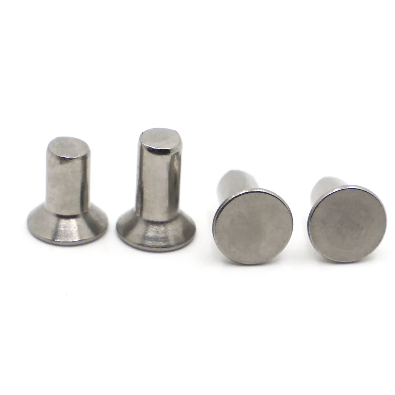5-50pcs M2-M6 GB869 304 Stainless Steel Flat Countersunk Head Solid Rivet Self Plugging rivets and fasteners,rivets and screws