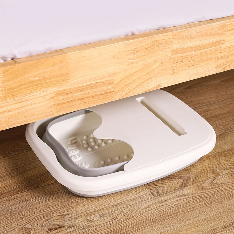 1pc Portable Foldable Foot Bath Bucket Foot Massage Wash Basin for Adult Children Home Laundry Tub Bucket foot bath bucket