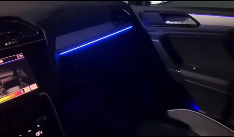 Tiguan MK2 ambient light For VW Tiguan dashboard multi-color ambient