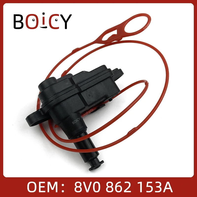 BOICY Fuel Flap Door Cap Release Lock Actuator for Audi A1 A3/S3 A6/S6 Avant quattro RS6 Q3 Q5 Q7 Q8 4M0862153A 8V0862153A