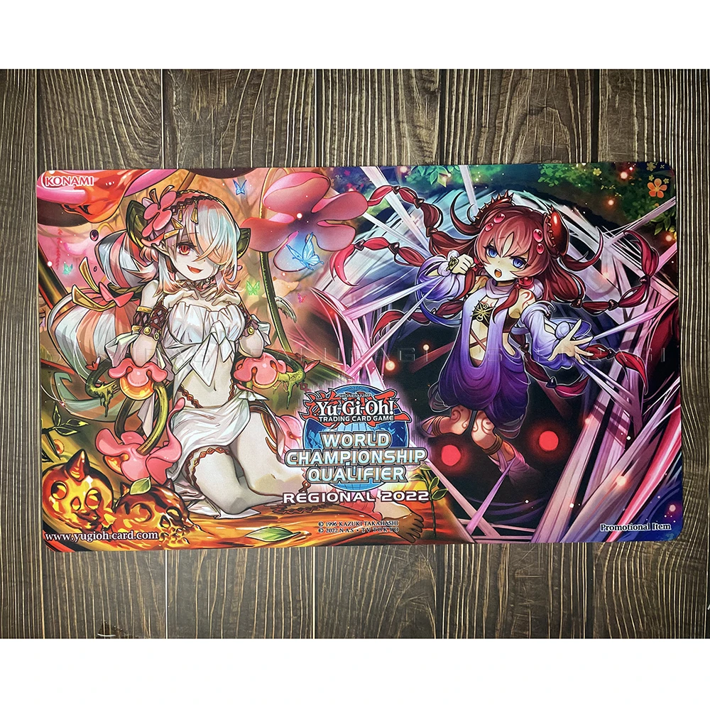 Yu-Gi-Oh Traptrix Raflesia Card Pad Playmat Ygo Mat Mtg Kmc Tcg Yugioh Mat-262