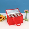 1PC Portable Lunch Cooler Beer Delivery Bag Folding Insulation Picnic Ice Pack Food Tote Thermal Bag Drink Carrier Insulated Bag 1