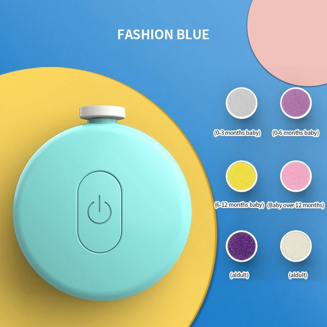Baby Electric Nail Trimmer Nail Polisher Tool Baby Care Kit Manicure Set Filer Clippers Cutter For Newborn