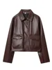 HH Woman's New Fashion Coats Solid Turn-Down Collar Long Sleeves Pocket Single Breasted Female Autumn Streetweer Style Jackets