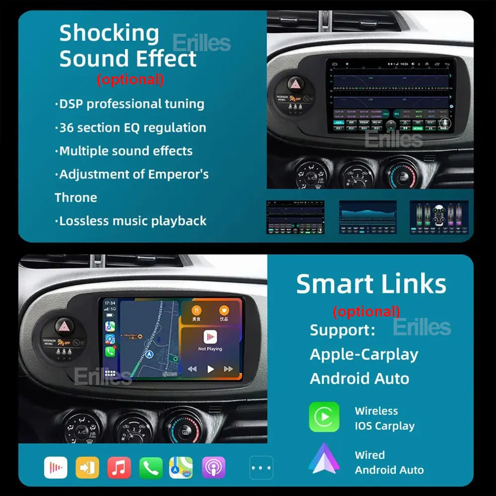 Android 13 Car Radio for Hyundai Solaris Verna Accent 1 2010 - 2016 Multimedia Video Player Navigaion GPS 2Din DVD Head Carplay