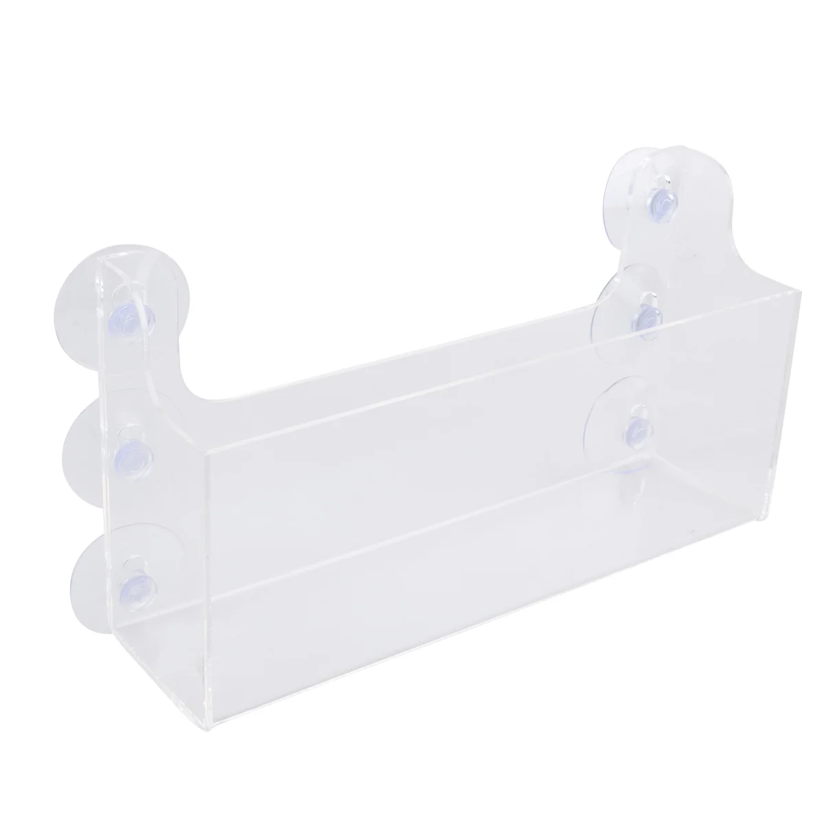 

Floating Wall Shelf Wall Mounted Bathroom Suction Cup Window Shelf for Creating Indoor Plants Garden 145* 27cm