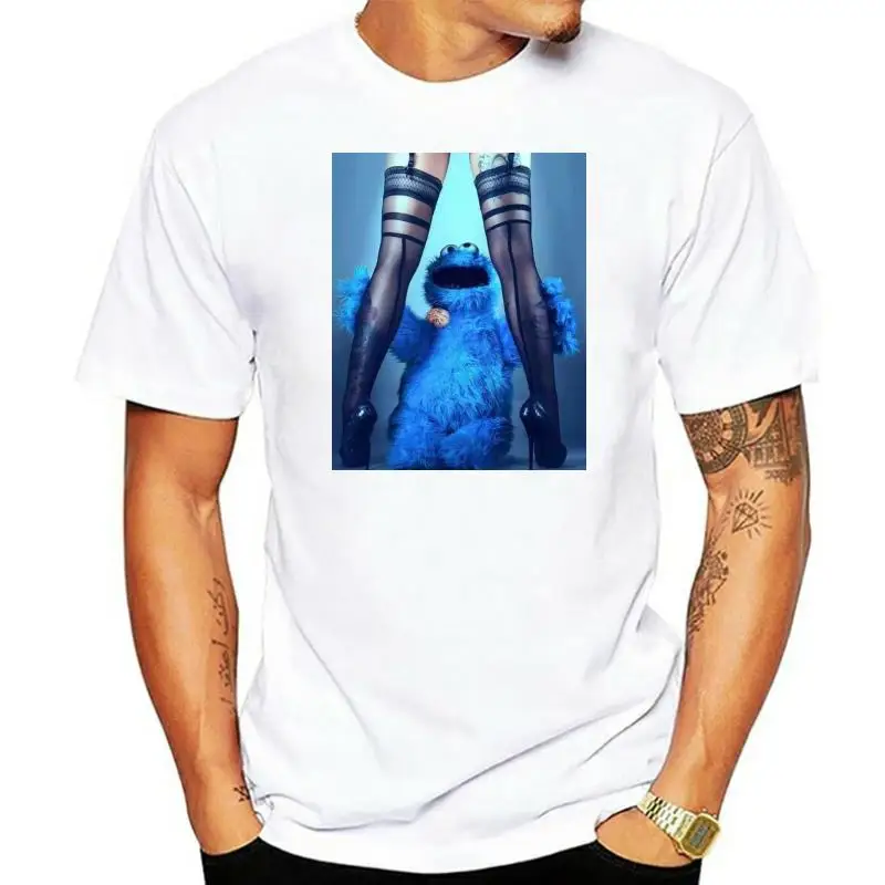 Maglietta Cookie Attack White Eleven Off Paris Bong New Men T Shirt Fashion Popular Style Man T-Shirt Design A Shirt