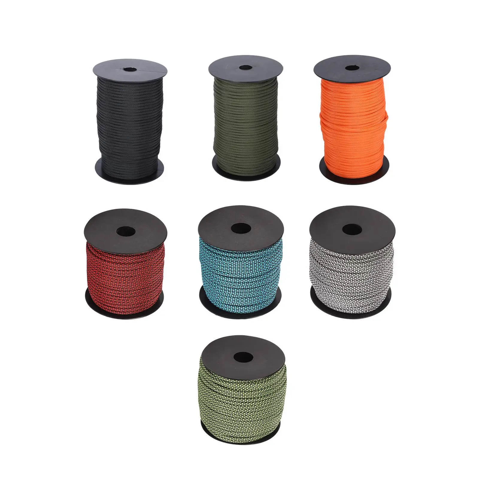  Paracord Camping Rope for Outdoor Survival and DIY Projects