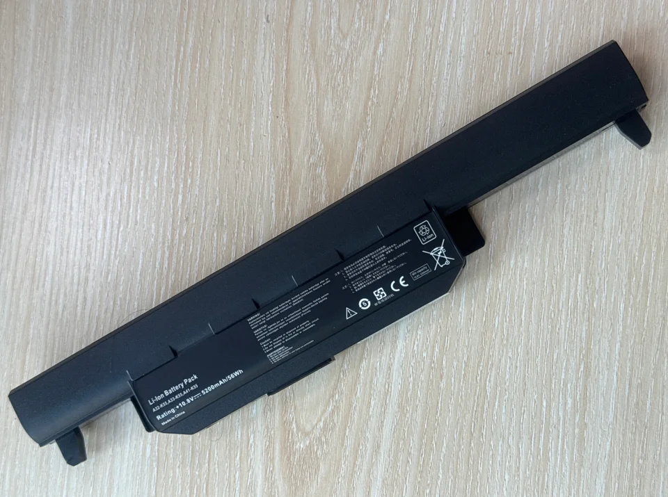 Batteria A32-K55 A33-K55 per Asus A45 A55 A75 [10,8/11,1V 5200mAh
