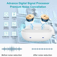 Hearing Aid Elderly Rechargeable Deafness The Listening Device Mini Wireless Sound Amplifier Invisible Hearing Aids Headphones 2