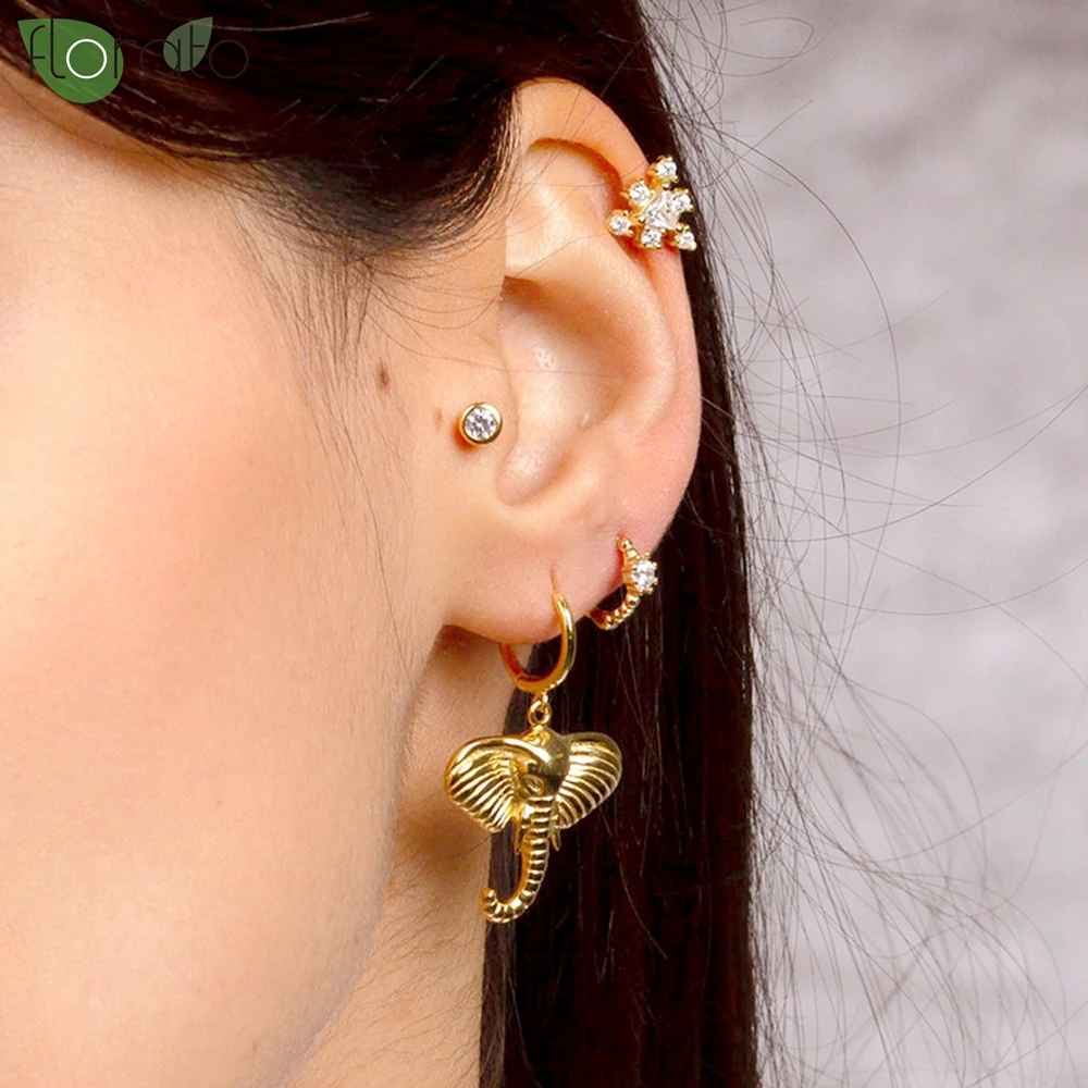 Buy silver earrings online | no jewelry