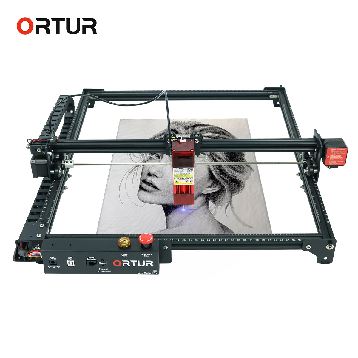 

Fast Delivery Desktop Laser Engraver and Cutter- Laser Engraving and Cutting Machine-Laser Printer- Laser CNC Router-Woodworking