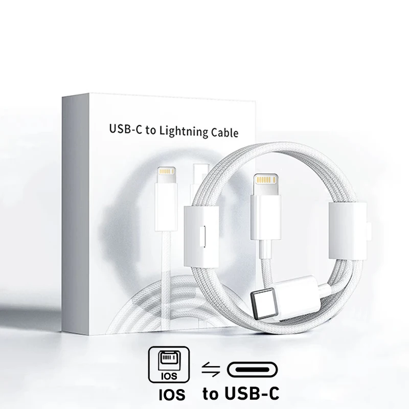 ตัวเลือกสินค้า สายชาร์จ iPhone 60W ชาร์จเร็ว รองรับหลายรุ่น