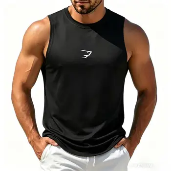 Maglietta a Compressione da Corsa per Uomo, Manica Corta, T-Shirt Sportiva per Palestra e Fitness, Tuta da Jogging Maschile, Maglia Atletica