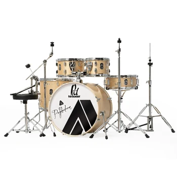 Direct Factory Price Professional Jazz Drum Set New Model With 5 Drums And 3 Cymbals Discounted Percussion Instrument Kit