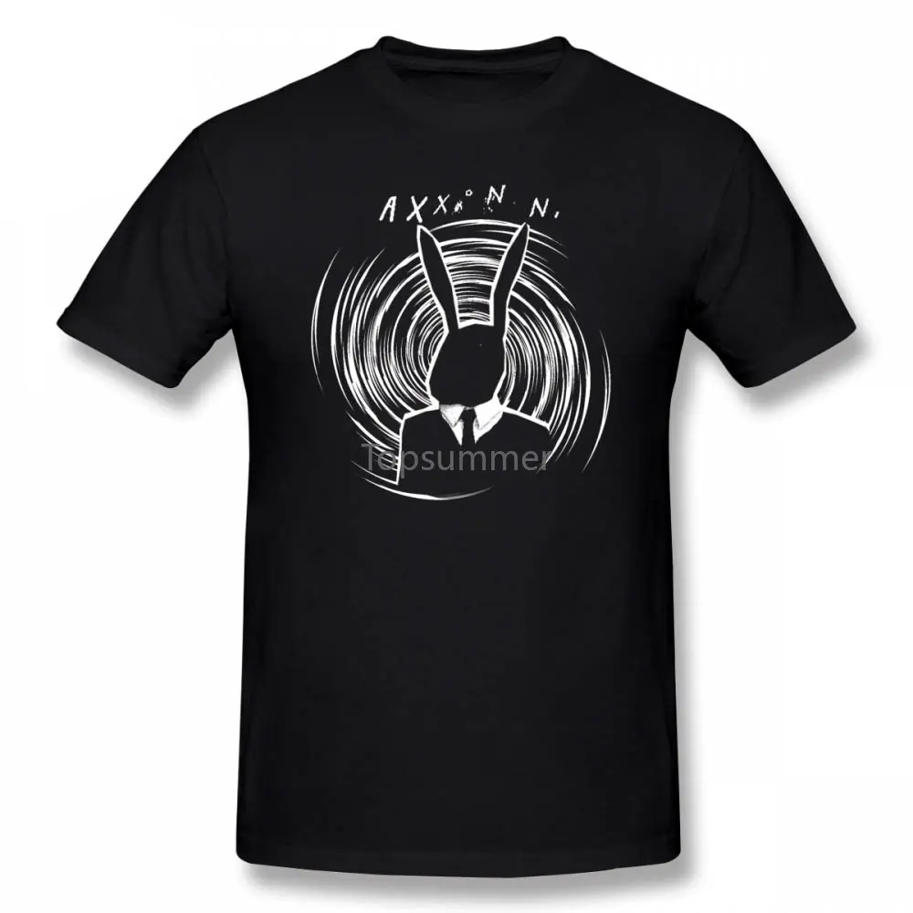 

Twin Peaks Shirt T Inland Empire Axxonn Rabbit David Lynch T-Shirt Men Cartoon Print Funny Tee Shirt Plus Size Fashion T-Shirts