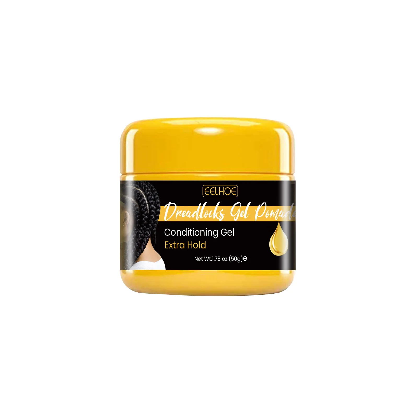 헤어젤 Hair Braiding Gel Strong Hold Cornrow Twist Strong Hold Pomade Anti-Frizz Shaping Anti Break Styling Waxes Cream Hair Care