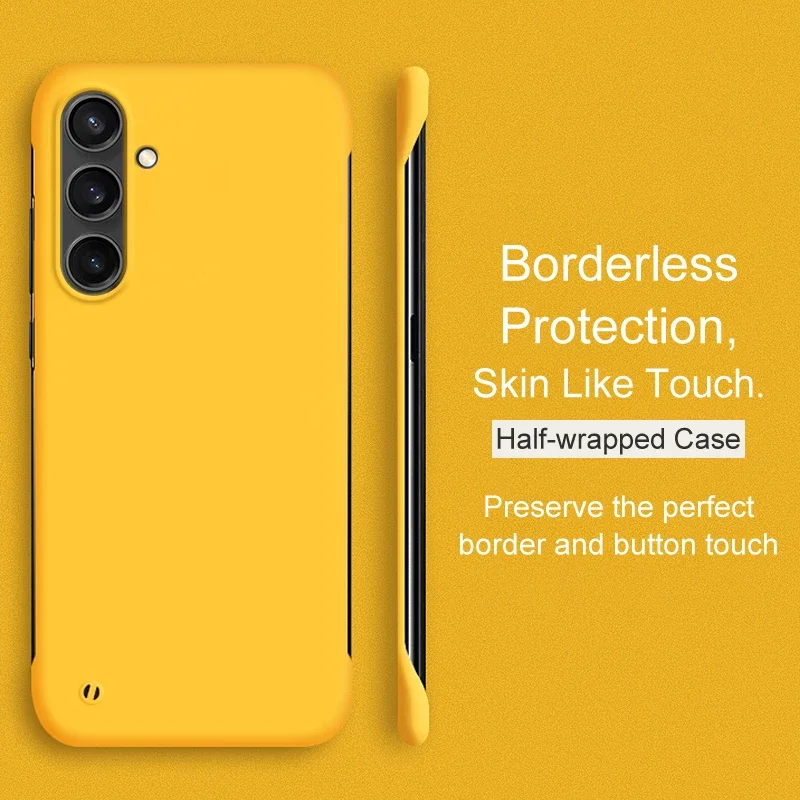 Candy Color Frameless Matte Luxury Thin Hard Back Case Coque