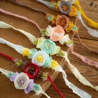 ❤️CYMMHCM Newborn Photography Props Manual Headband Studio Infant Photo Headwear Baby Shoot Accessories Fotografia 4