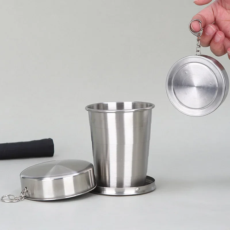 Tazza Acciaio Inossidabile Pieghevole Per Escursioni YUUGAA Tazze
