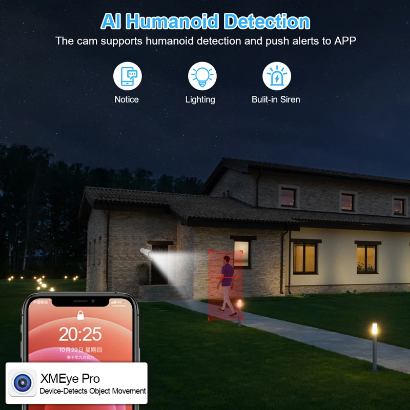 Smar 4K 8MP POE 보안 카메라 시스템 8채널 NVR 12인치 LCD 내장 모니터 플러그 앤 플레이 AI 얼굴 인식 오디오 녹음 H265 ICSee