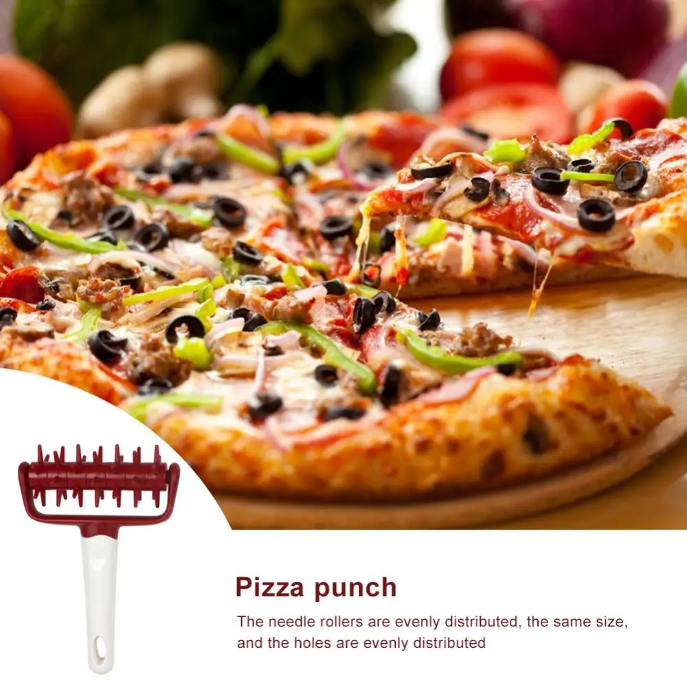 Pizza Dough Docker Plastic Mould Pizza Cutter Oven Accessories Non-stick Pastry Utensils Baking Cooking Tool Tools