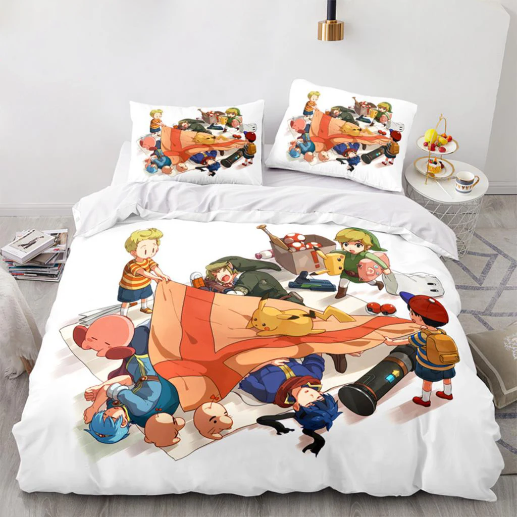 Amazon Pokemon Twin Bed Set Set Popular Bedding Pokemon Pillowcase