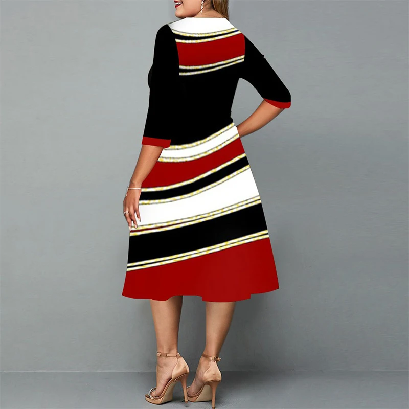 Рисунок 2 - Женская юбка-трапеция с геометрическим принтом