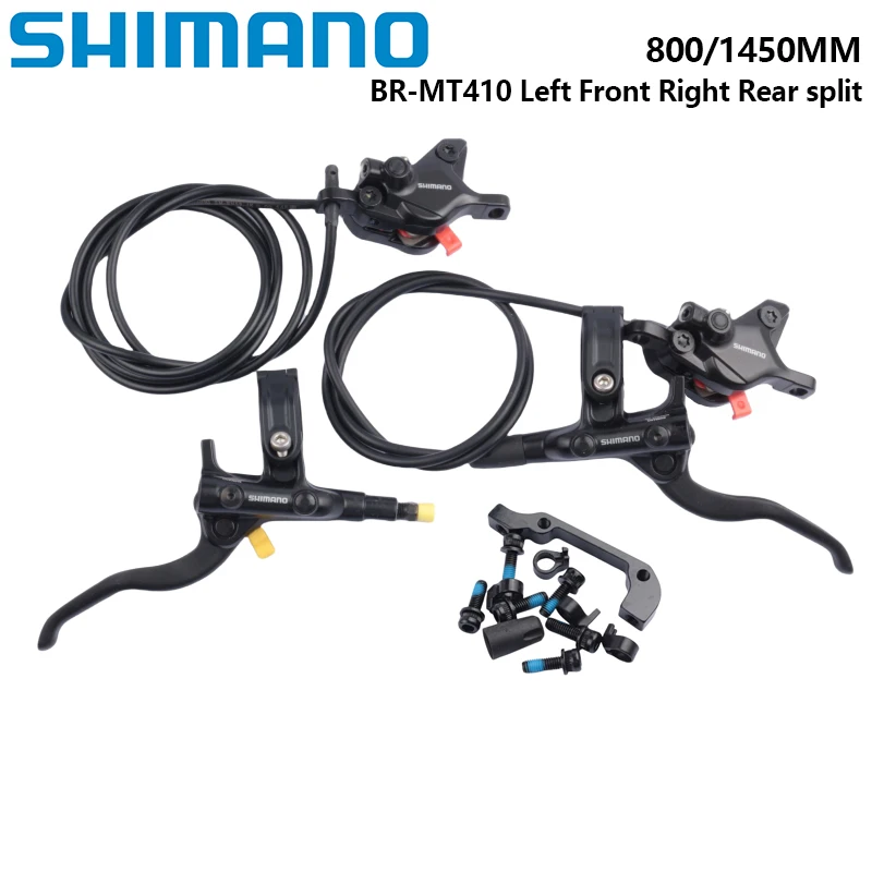 SHIMANO BR-MT410 & BL-MT401 ディスクブレーキセット Amazon.com: SHIMANO Unisex - Adult Br-Mt410 Disc Brake