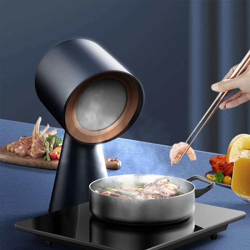 Hotte de bureau, Mini hotte aspirante portable, Hotte de cuisine à faible  bruit pour barbecue intérieur, fondue, forte puissance d'aspiration, amovible