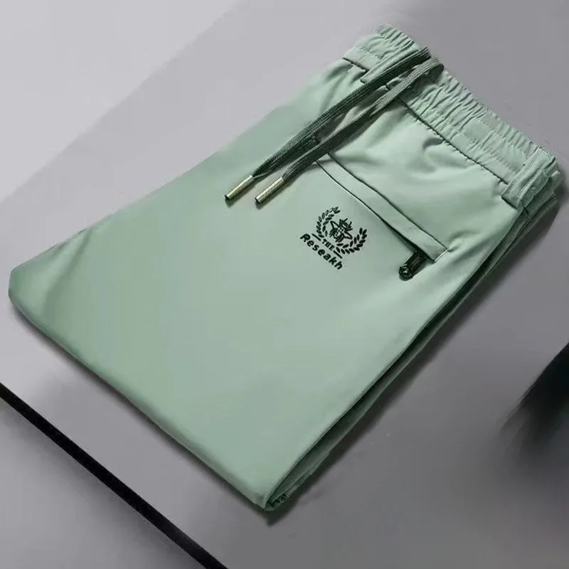 Ocean green real ice silk quick-drying high elasticity 1 pack of 8